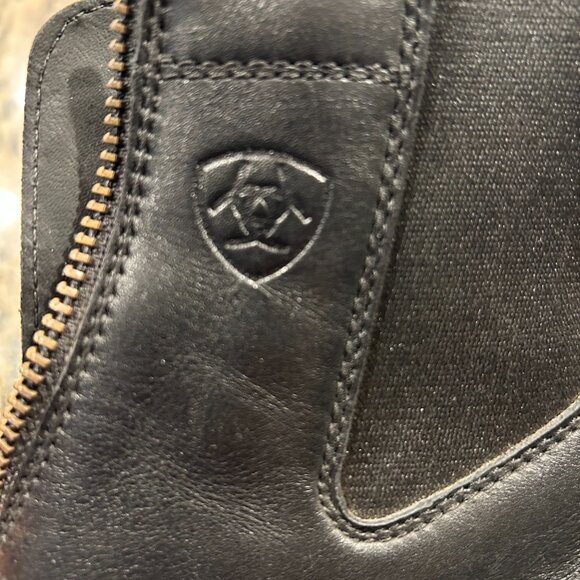 Ariat Riding/Paddock Boot, Black, Size 7.5 - Picture 5 of 10